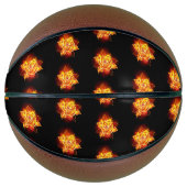 Roos voor bloei basketbal (Voorkant)