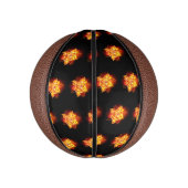 Roos voor bloei basketbal (Verticaal)