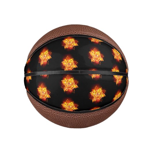 Roos voor bloei basketbal (Voorkant)