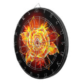 Roos voor bloei dartbord (Voorkant Rechts)