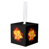 Roos voor bloei decoratie (Voorkant hoekig)