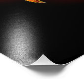 Roos voor bloei foto afdruk (Hoek)