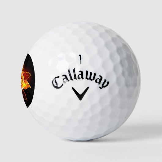 Roos voor bloei golfballen (Logo)