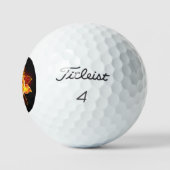 Roos voor bloei golfballen (Logo)