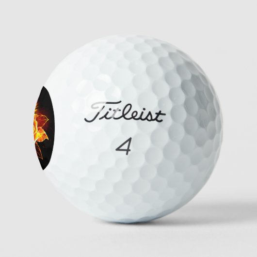 Roos voor bloei golfballen (Logo)