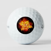 Roos voor bloei golfballen (Voorkant)