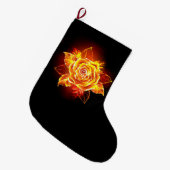 Roos voor bloei grote kerstsok (Voorkant (Hangend))