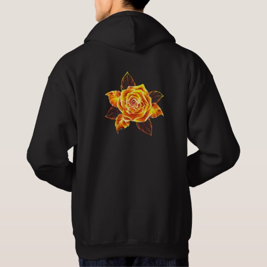 Roos voor bloei hoodie (Achterkant)