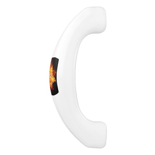 Roos voor bloei keramische kastgreep (Zijkant)