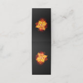 Roos voor bloei klantenkaartje (Buitenkant ongevouwen)