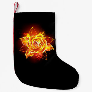 Roos voor bloei kleine kerstsok