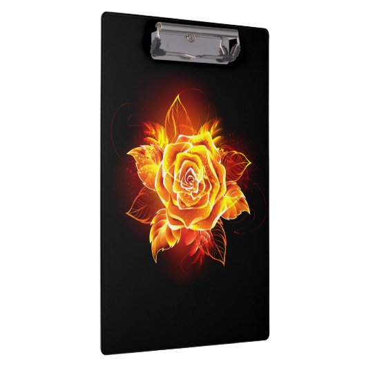 Roos voor bloei klembord (Rechts)