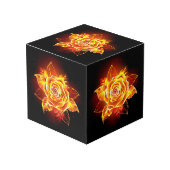 Roos voor bloei kubus (Voorkant hoekig)