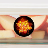 Roos voor bloei labels (Aangebracht)