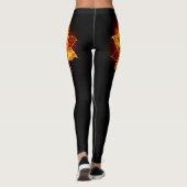 Roos voor bloei leggings (Achterkant)