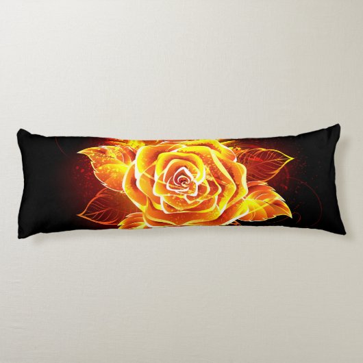 Roos voor bloei lichaamskussen (Achterkant)