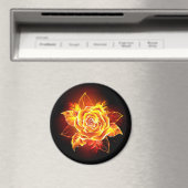 Roos voor bloei magneet (Insitu (Vaatwasser))