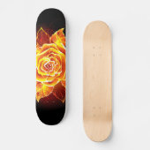 Roos voor bloei persoonlijk skateboard (Voorkant)