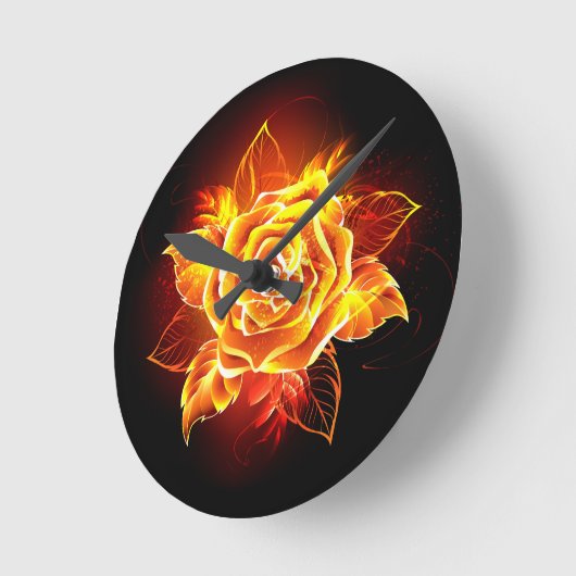 Roos voor bloei ronde klok (Hoek)