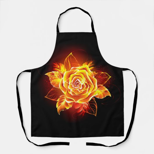 Roos voor bloei schort (Voorkant)