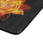 Roos voor bloei snijplank (Hoek)