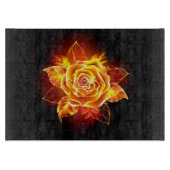 Roos voor bloei snijplank (Voorkant)