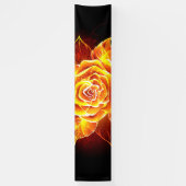 Roos voor bloei spandoek (Verticaal)