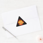Roos voor bloei sticker (Envelop)