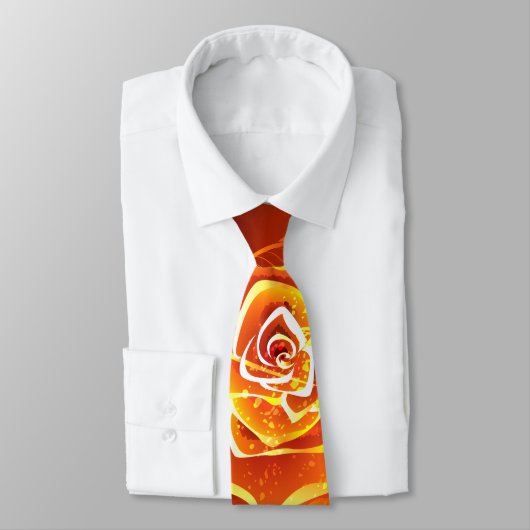 Roos voor bloei stropdas (Gebonden)