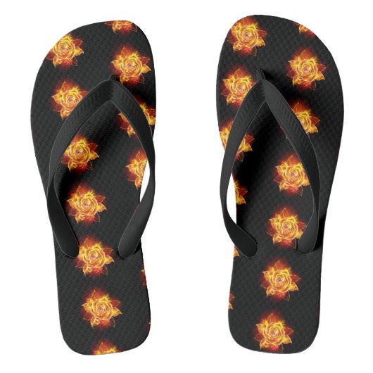 Roos voor bloei teenslippers (Voetbed)