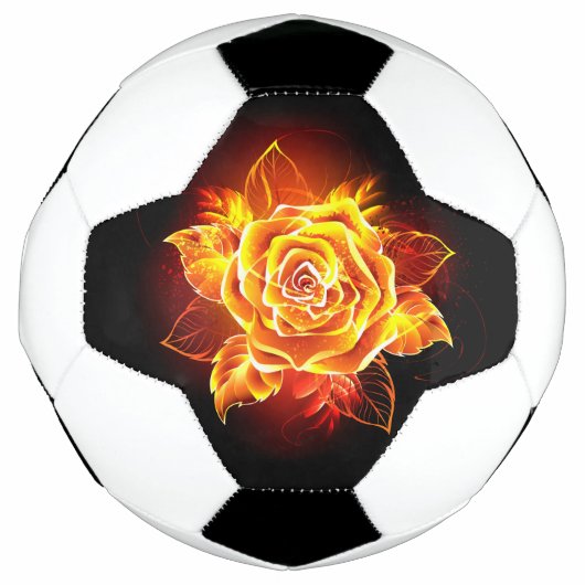 Roos voor bloei voetbal (Voorkant)