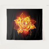 Roos voor bloei wandkleed (Voorkant (horizontaal))