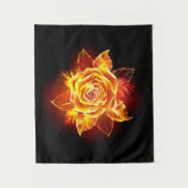 Roos voor bloei wandkleed (Voorkant)