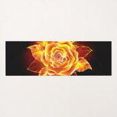 Roos voor bloei yogamat (Achterkant (horizontaal))