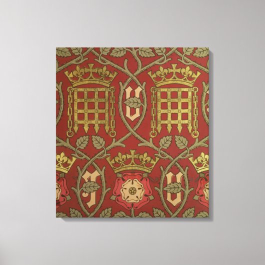 roos voor buisleidingen, voor reproductiedoeleinde canvas afdruk (Voorkant)