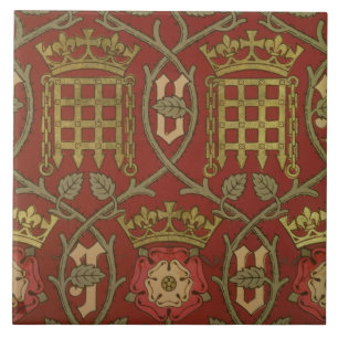 roos voor buisleidingen, voor reproductiedoeleinde tegeltje