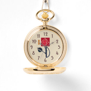 Roos voor de missie van kunsten en ambachten horloge