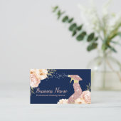 Roos voor het schoonmaken van het huis Gold Spray Visitekaartje (Staand voorkant)