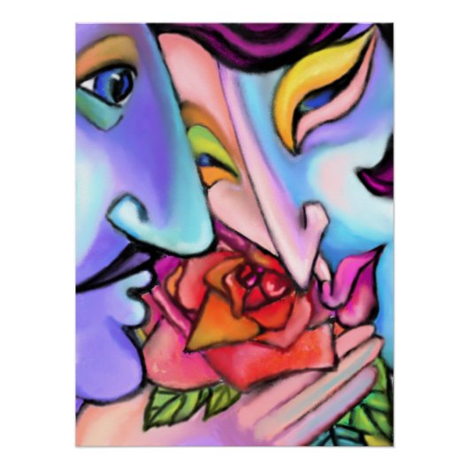 Roos Voor Jou Poster Kunst (Voorkant)