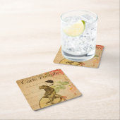 Roos voor kikkervisjes kartonnen onderzetters (Insitu)