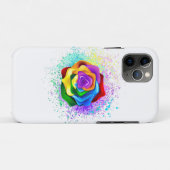 Roos voor kleurrijke regenboog Case-Mate iPhone case (Achterkant (horizontaal))