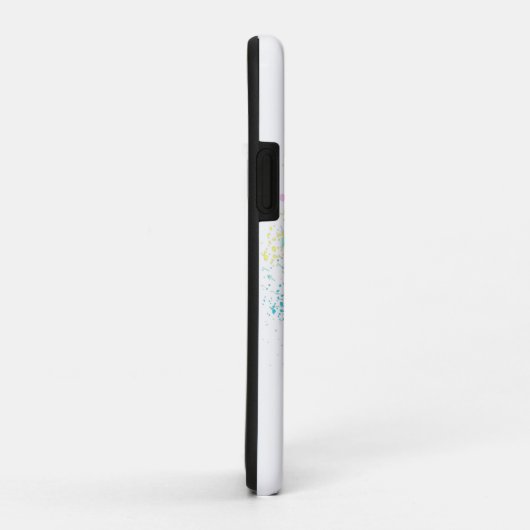 Roos voor kleurrijke regenboog Case-Mate iPhone case (Achterkant/rechts)