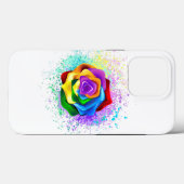 Roos voor kleurrijke regenboog Case-Mate iPhone case (Achterkant (horizontaal))