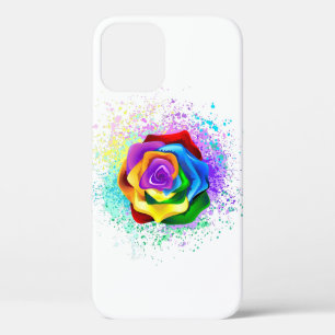 Roos voor kleurrijke regenboog Case-Mate iPhone case