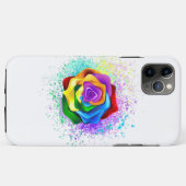 Roos voor kleurrijke regenboog Case-Mate iPhone case (Achterkant (horizontaal))