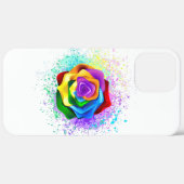 Roos voor kleurrijke regenboog Case-Mate iPhone case (Achterkant / Rechts)