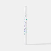 Roos voor kleurrijke regenboog iPhone hoesje (Linkerkant)