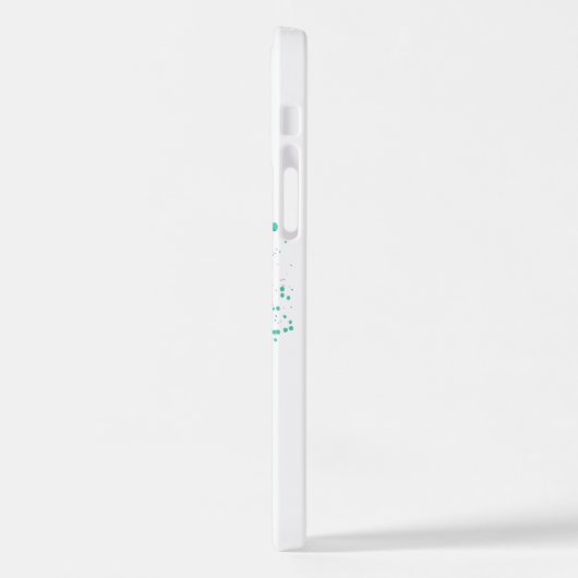 Roos voor kleurrijke regenboog iPhone hoesje (Linkerkant)