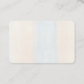 Roos voor kustadvisering visitekaartje (Achterkant)