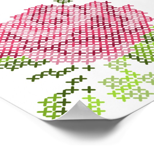 Roos voor overschrijven poster (Hoek)